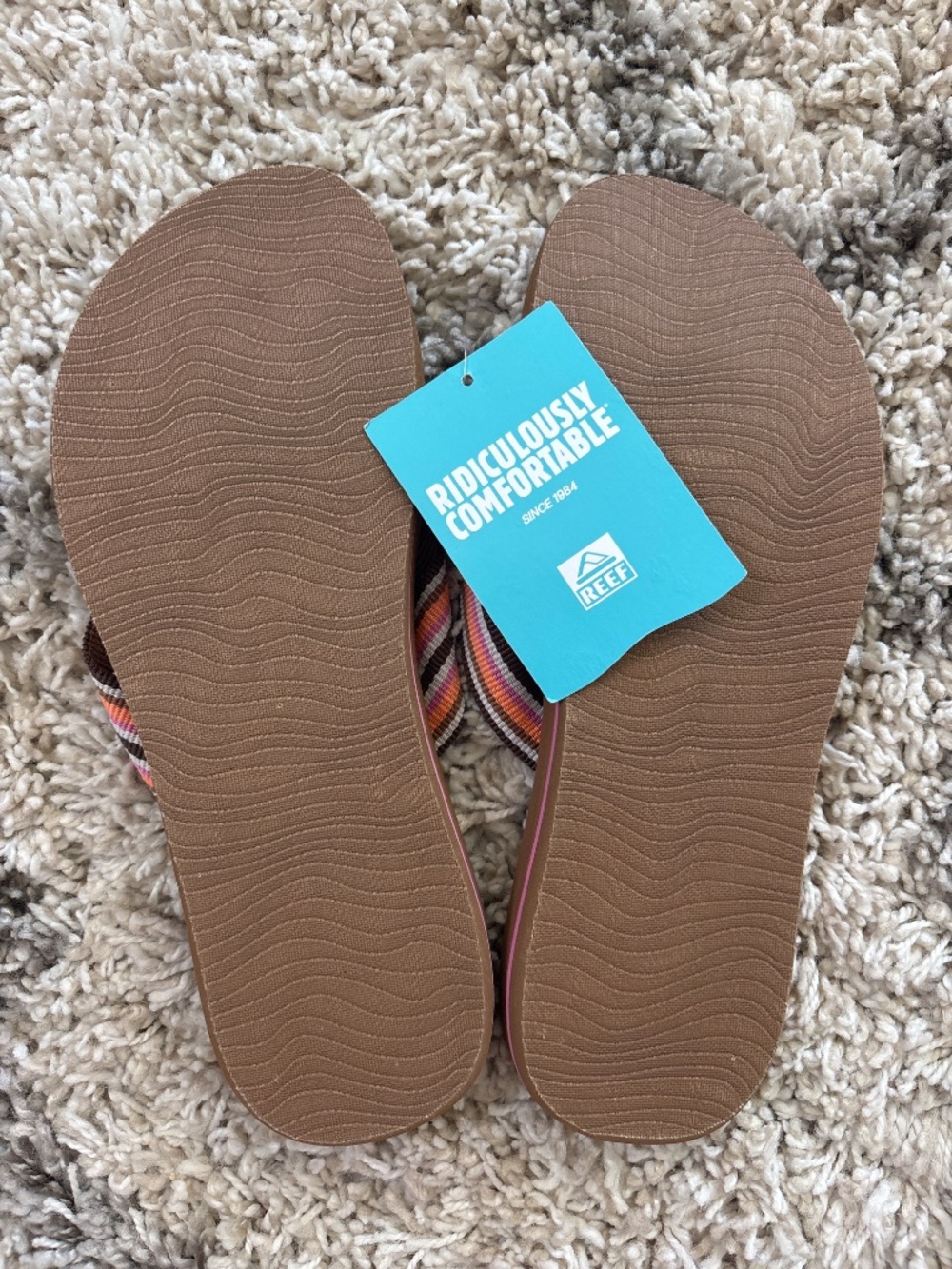 Reef Spring Woven Flip Flops - Picture 2 of 2